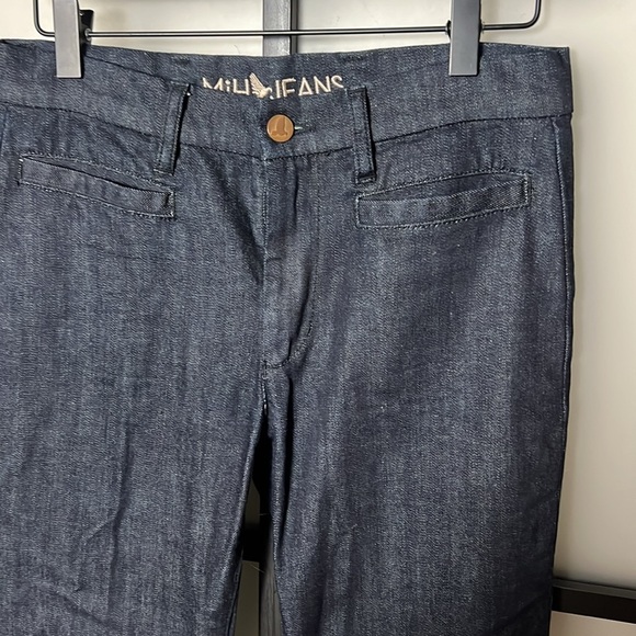 MiH The Marrakesh Jeans Mid Rise Kick Flare Women size 27 - Picture 6 of 8